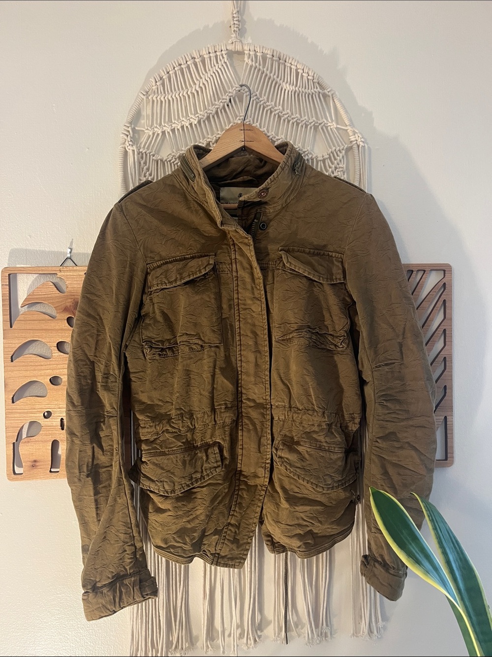 Maison Scotch Scotch & Soda Cargo Safari-Military Utility Jacket Small Y2K